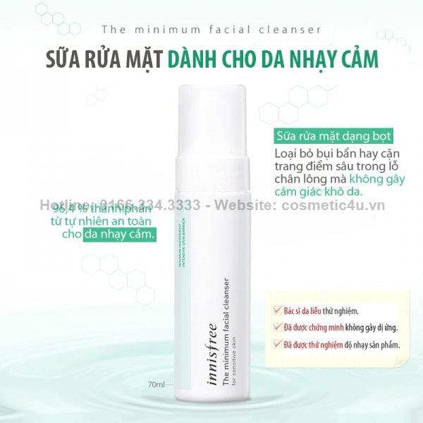 innisfree the minimum facial cleanser