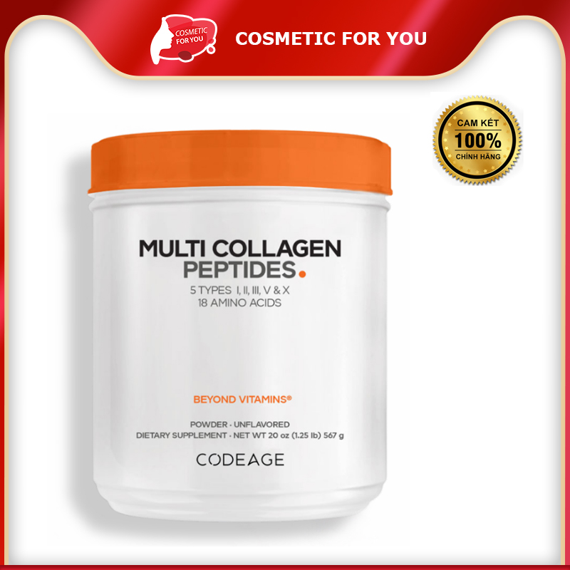 Bột Uống Collagen Code Age Hydrolyzed Multi Collagen Peptides