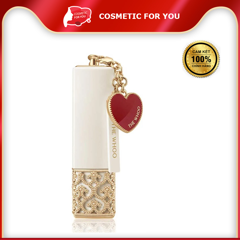 Son Nhung Lì Đông Y Whoo Mi Velvet Lip Rouge No 24 Special Set #Red Orange - Màu Đỏ Cam