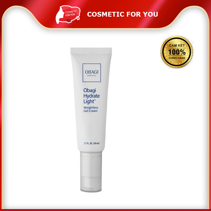 Kem Dưỡng Cấp Ẩm Dịu Nhẹ Obagi Hydrate Light™ Weightless Gel Cream 50ml
