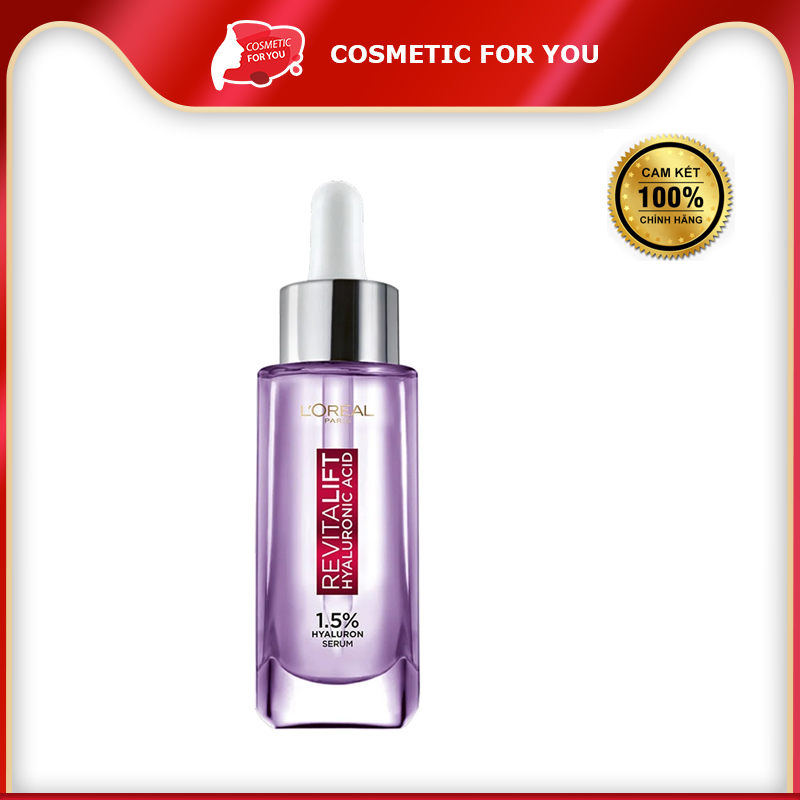 Serum Cấp Ẩm Sáng Da L’Oreal Revitalift Hyaluronic Acid 1.5% Hyaluron Serum 30ml
