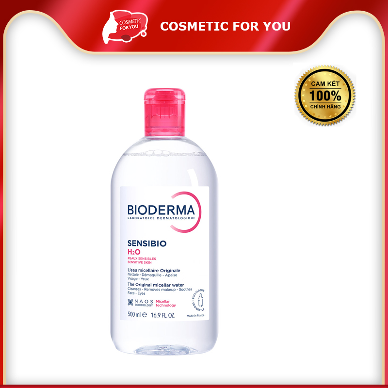Nước Tẩy Trang Dành Cho Da Nhạy Cảm Bioderma Sensibio H2O 500ml
