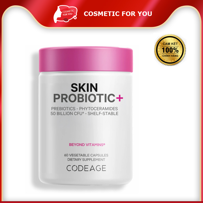Viên Lợi Khuẩn Cho Da Code Age Beauty Skin Probiotic