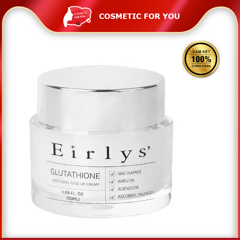 Kem Dưỡng Hỗ Trợ Nâng Tone Ban Ngày Eirlys Glutathione Whitening Tone Up Cream 50ml