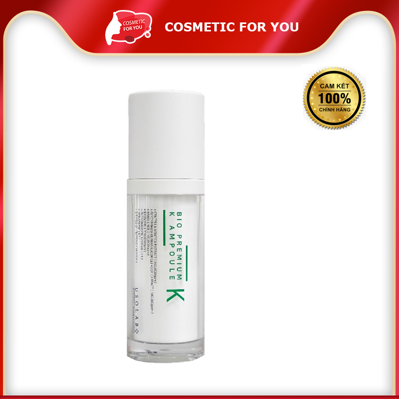 Tinh Chất Hỗ Trợ Làm Dịu, Phục Hồi Da Usolab Bio Premium K Ampoule 30ml