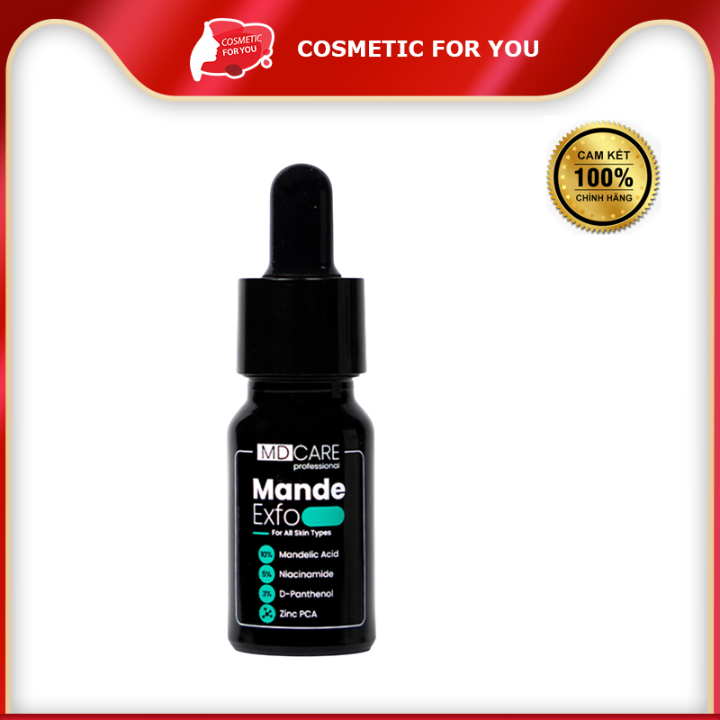Tẩy Tế Bào Chết Căng Bóng, Cấp Ẩm Và Làm Sáng Da MD Care Mande Exfo 10ml