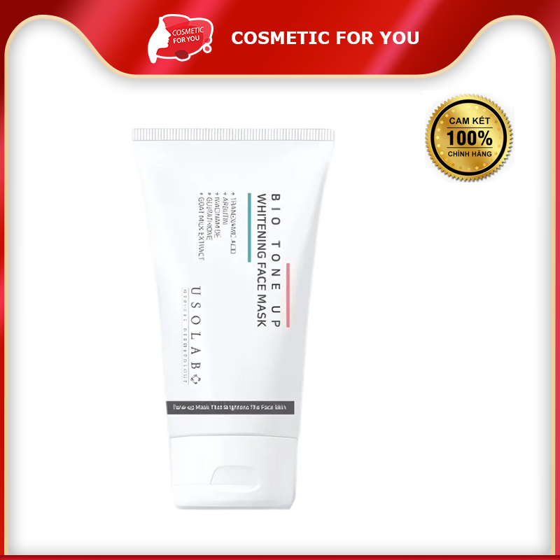 Mặt nạ ủ trắng Usolab Bio Tone Up Whitening Face Mask 50ml