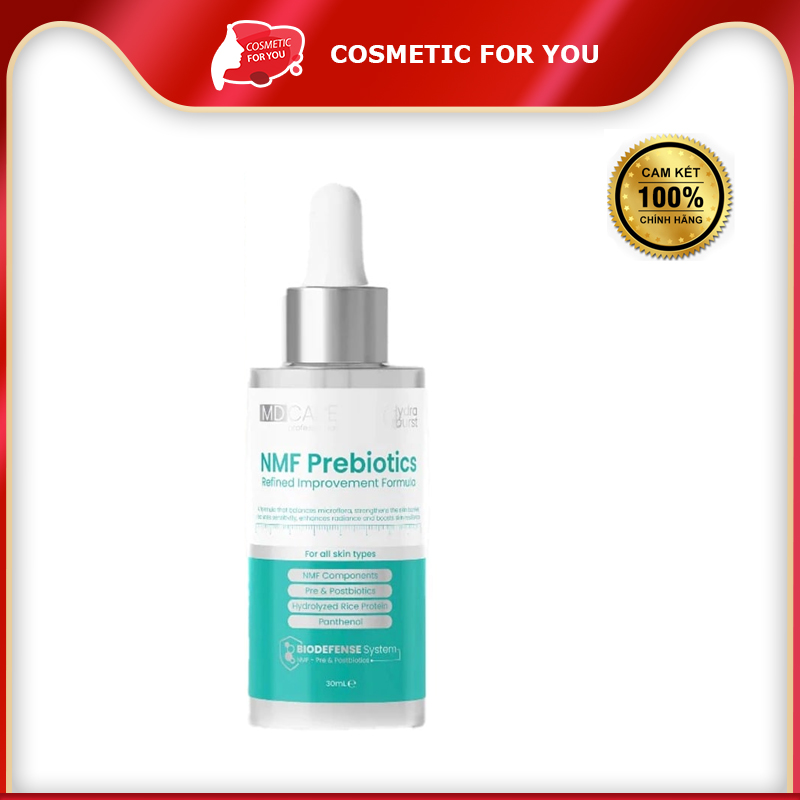 Serum Cân Bằng Lợi Khuẩn & Phục Hồi Da MD Care NMF Prebiotics Refined Improvement Formula 30ml