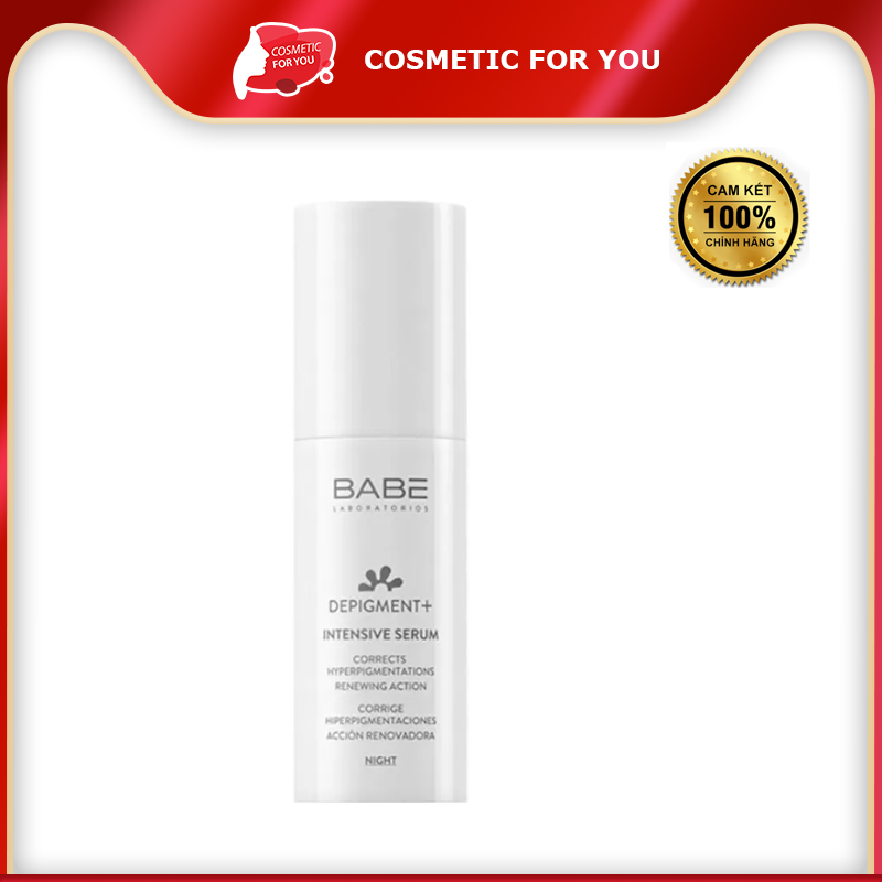 Serum Hỗ Trợ Dưỡng Sáng Da Mờ Thâm Nám Babe Laboratorios Depigment+ Intensive Serum 30ml