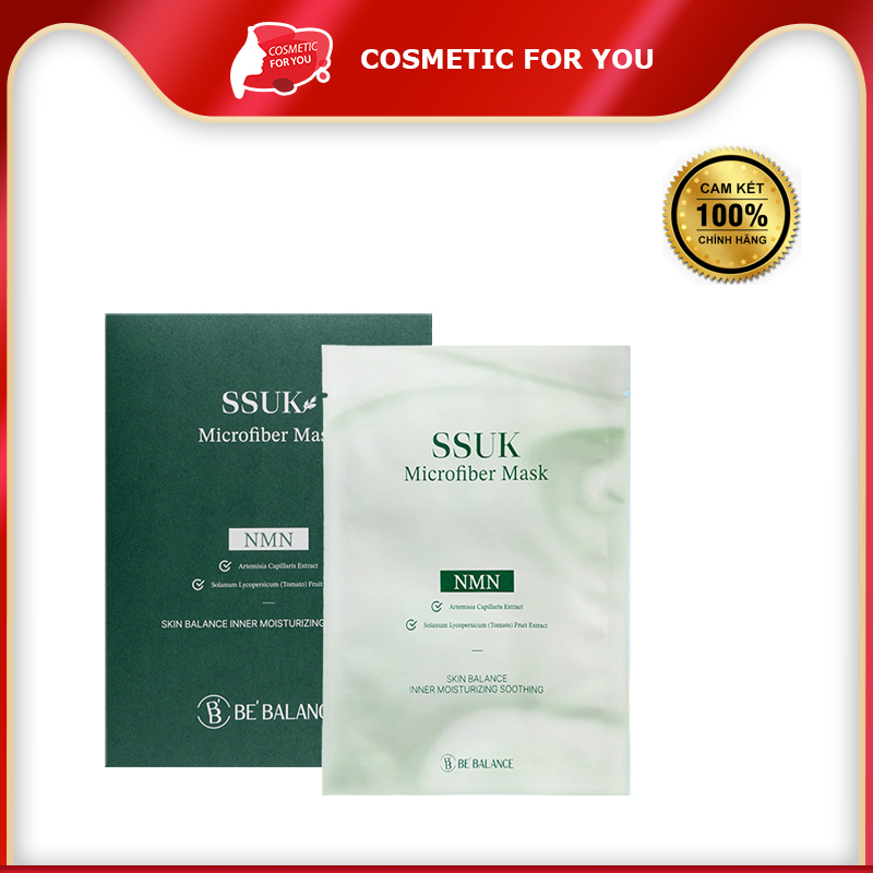 Mặt Nạ Vải Vi Sợi Be Balance NMM Ngải Cứu SSUK Micro Fiber Mask