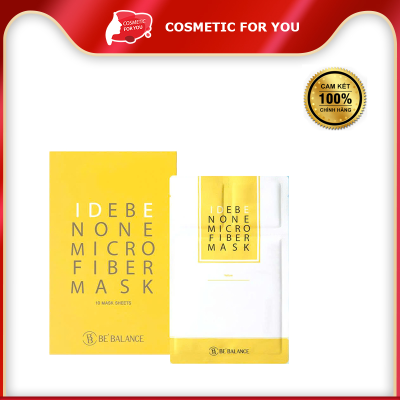 Mặt Nạ Vải Vi Sợi Be Balance Idebenone Micro Fiber Mask