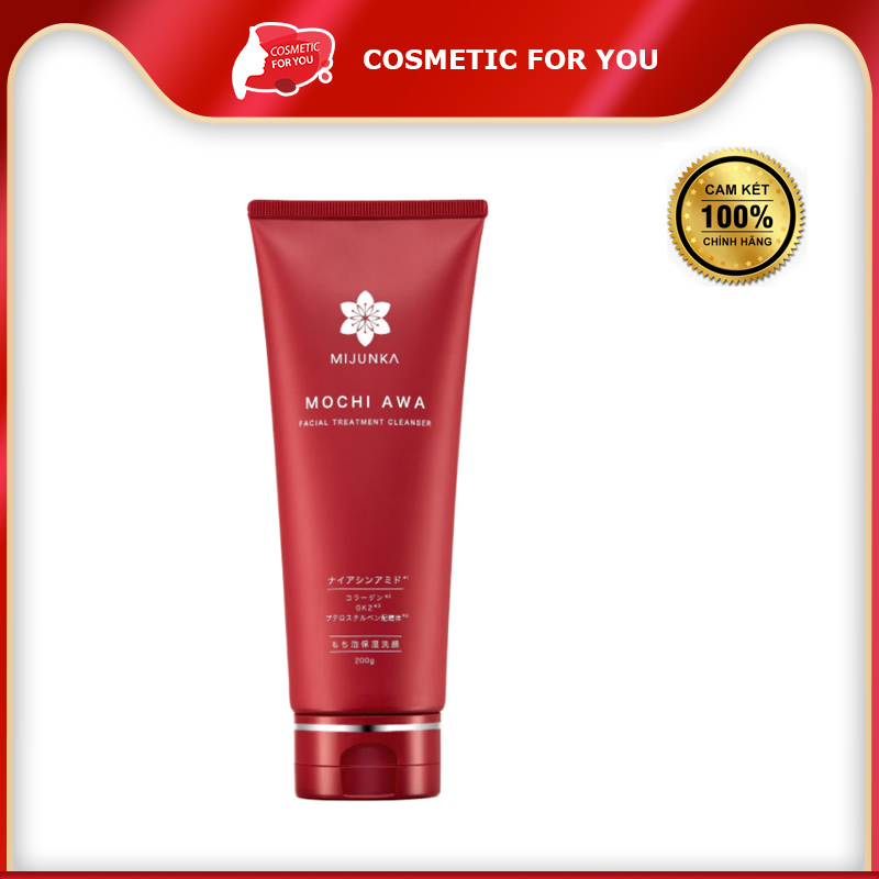 Sữa rửa mặt Mijunka Mochi Awa 200g