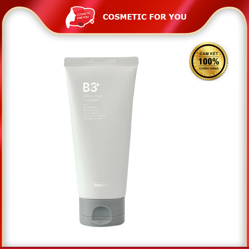 Sữa Rửa Mặt B3+ Innoskin Micro-Foam Cleanser