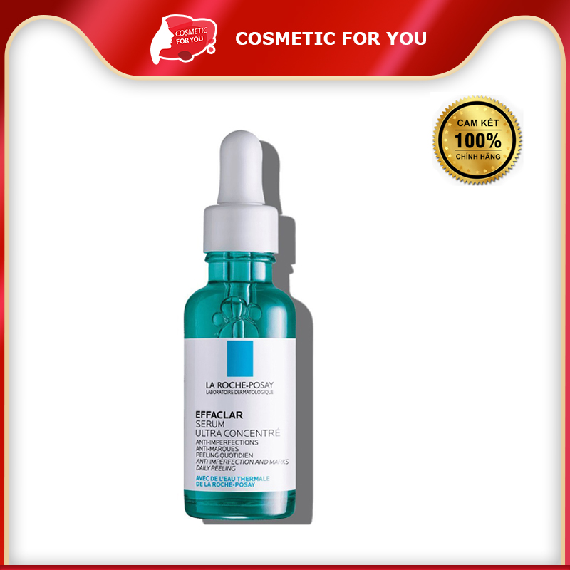 Tinh Chất Giảm Mụn, Giảm Thâm, Thu Nhỏ Lỗ Chân Lông La Roche-Posay Effaclar Serum 30ml