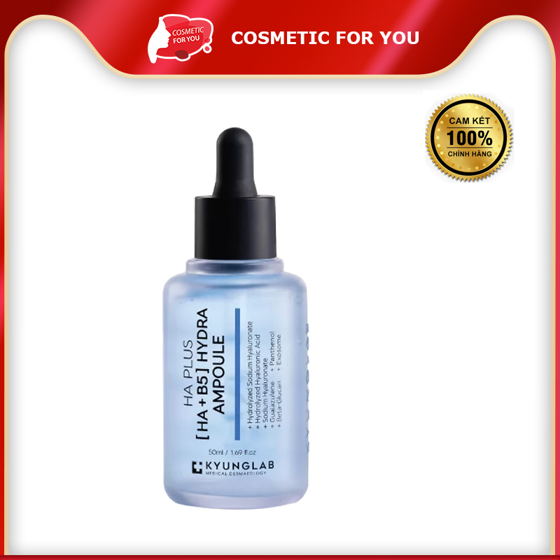 Tinh Chất Dưỡng Ẩm KyungLab HA Plus (HA+B5) Hydra Ampoule 50ml