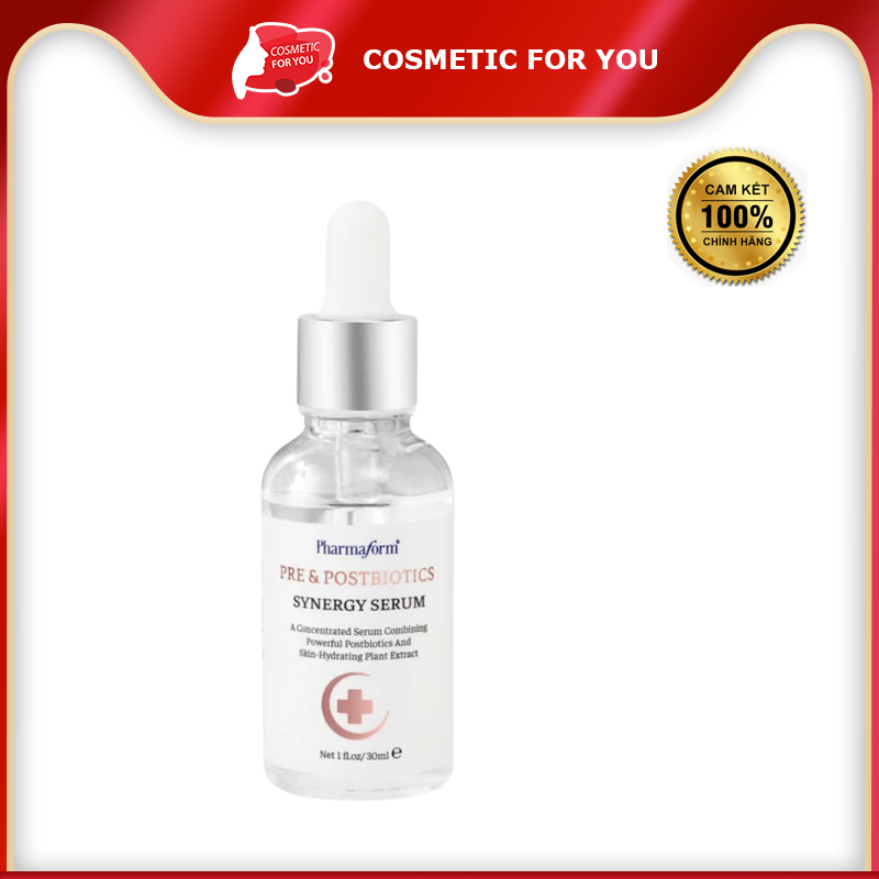 Tinh Chất Cân Bằng Và Phục Hồi Hệ Vi Sinh Vật Trên Da Pharmaform Pre & Postbiotics Synergy Serum 30ml
