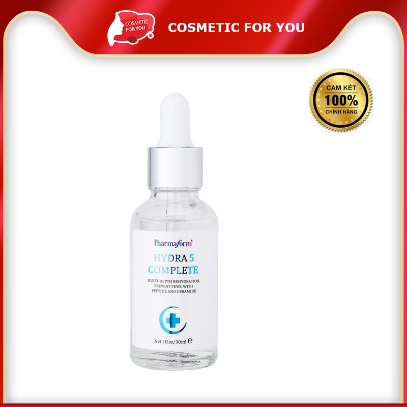 Tinh Chất Dưỡng Ẩm, Hỗ Trợ Phục Hồi Da Pharmaform Hydra 5 Complete Serum Vitamin B5 30ml