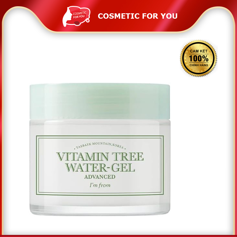 Gel Dưỡng Ẩm, Dưỡng Trắng Da Và Kiểm Soát Dầu I’m From Vitamin Tree Water Gel 75g