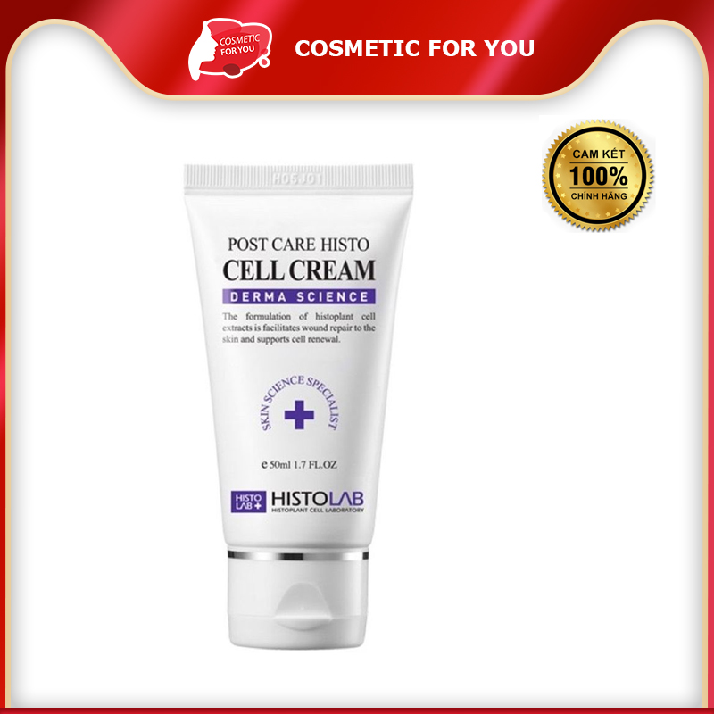Kem Chăm Sóc Da Sau Trị Liệu Bằng Laser Histolab Post Care Histo Cell Cream 50ml