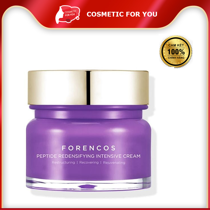 Kem Dưỡng Sáng Da, Giảm Nhăn Ban Đêm Forencos Peptide Redensifying Intensive Cream 50ml