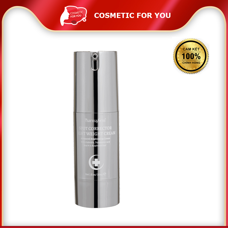 Kem Dưỡng Sáng Và Cải Thiện Sắc Tố Da Pharmaform Spot Corrector Light Weight Cream 30ml