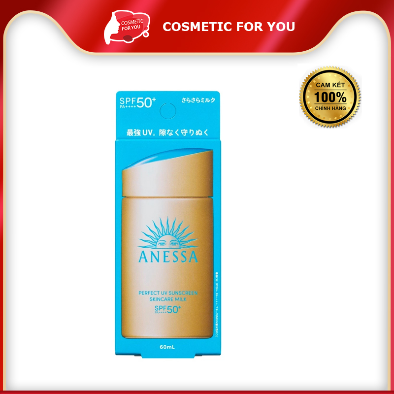 Sữa Chống Nắng Dưỡng Da, Kiềm Dầu Anessa Perfect UV Sunscreen Skincare Milk SPF50+/PA++++