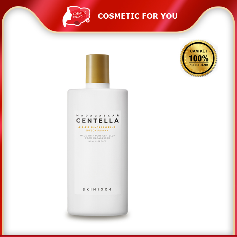 Kem Chống Nắng Cho Da Nhạy Cảm SPF 50+ Skin1004 Madagascar Centella Air-Fit Suncream Plus SPF50+ PA++++ 50ml