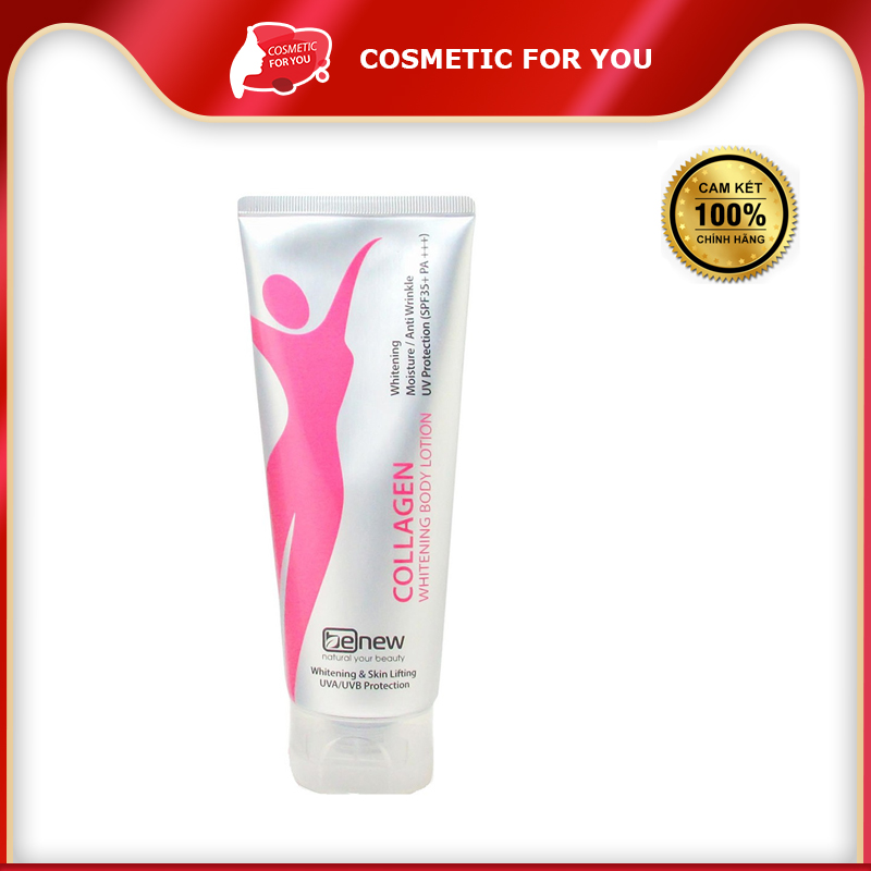 Kem dưỡng trắng da Body & Nâng cơ BENEW Collagen Whitening 200ml