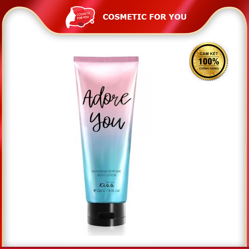 Sữa Dưỡng Thể Sáng Da Malissa Kiss Summer Whitening Perfume Body Lotion #Adore You