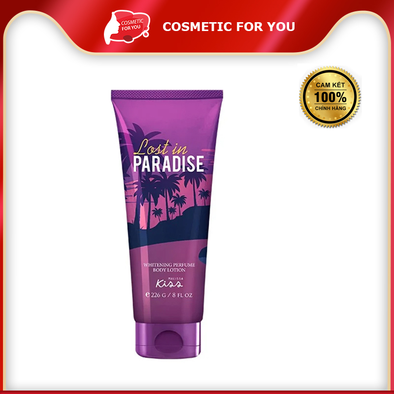 Sữa Dưỡng Thể Sáng Da Malissa Kiss Angel Whitening Perfume Body Lotion #Lost In Paradise