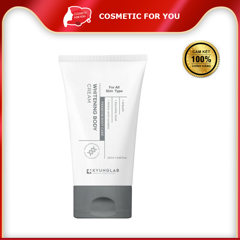 Kem Dưỡng Nâng Tone Body KyungLab Whitening Body Cream 250ml