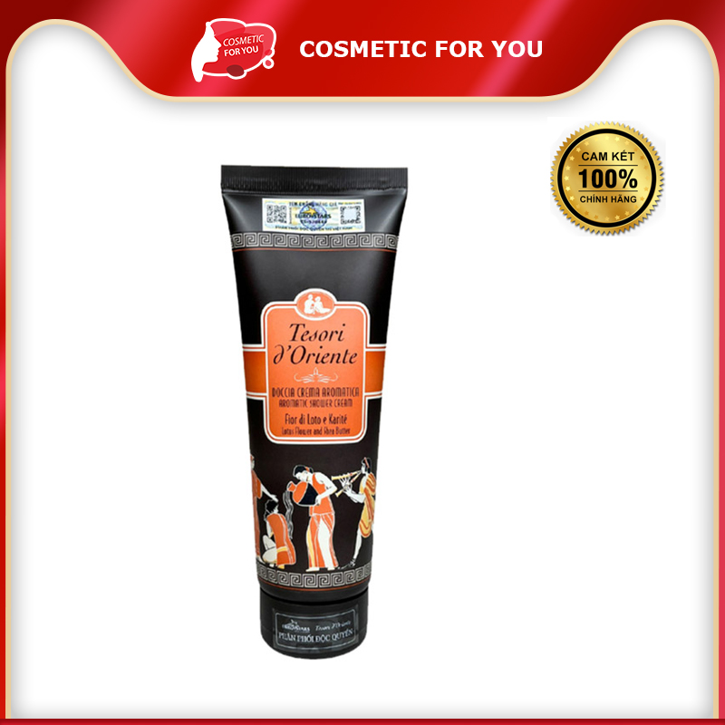 Sữa Tắm Nước Hoa Hương Hoa Sen Tesori d’Oriente Shower Cream #Lotus Flower And Shea Butter 250ml