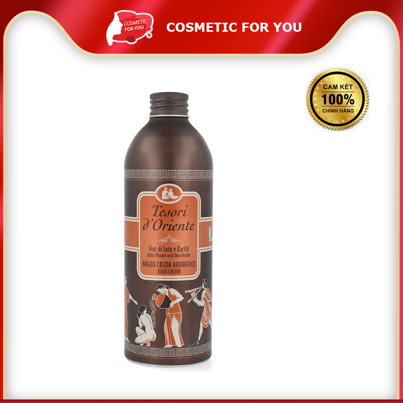 Sữa Tắm Nước Hoa Hương Hoa Sen Tesori d’Oriente Shower Cream #Lotus Flower And Shea Butter 500ml