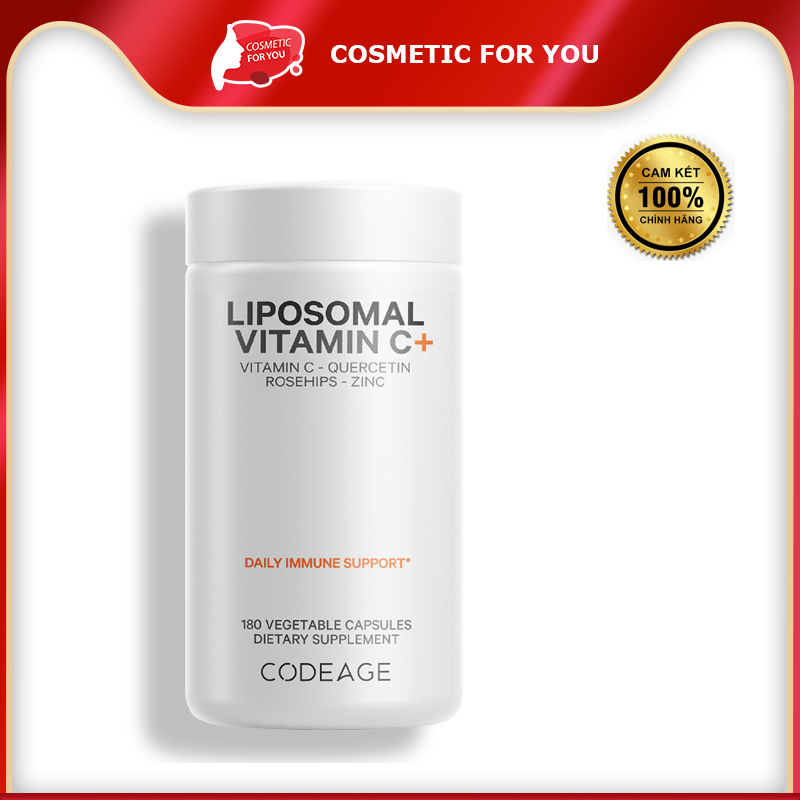 Viên Uống Hỗ Trợ Bổ Sung Vitamin C Code Age Liposomal Vitamin C+