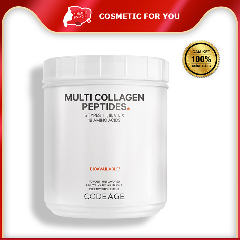 Bột Uống Collagen Code Age Hydrolyzed Multi Collagen Peptides