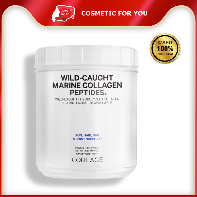 Bột Uống Collagen Code Age Wild-Caught Marine Collagen Peptides
