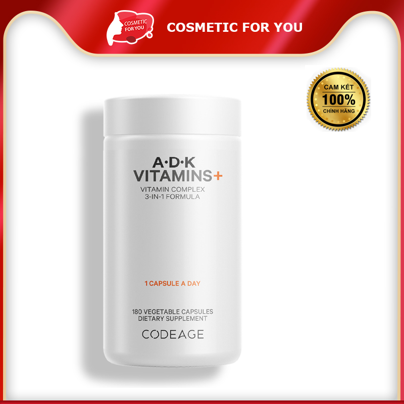 Viên Bổ Sung Vitamin 3-IN-1 Code Age ADK Vitamins