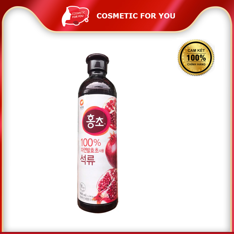 Nước Giấm Lựu Hữu Cơ Daesang Hàn Quốc 900ml