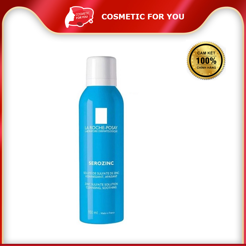 Xịt Khoáng Làm Sạch & Dịu Da Dầu Mụn La Roche-Posay Serozinc Zinc Sulfate Solution Cleansing, Soothing 150ml