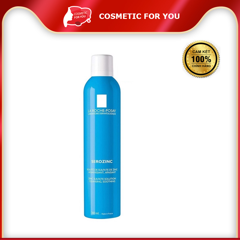 Xịt Khoáng Làm Sạch & Dịu Da Dầu Mụn La Roche-Posay Serozinc Zinc Sulfate Solution Cleansing, Soothing 300ml
