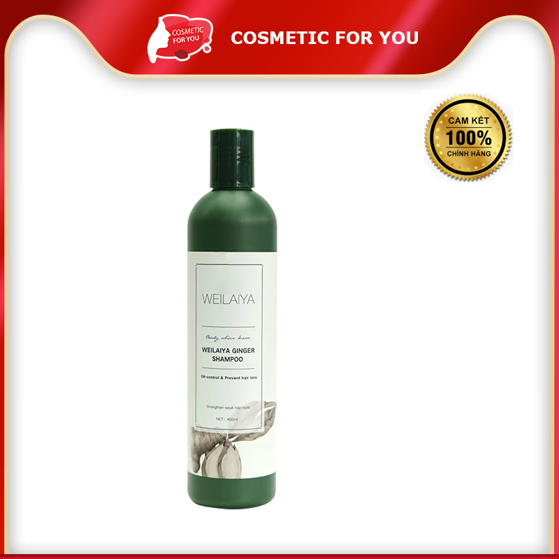 Dầu Gội Gừng Trắng Weilaiya Hair Strength Shampoo & Conditioner 400ml