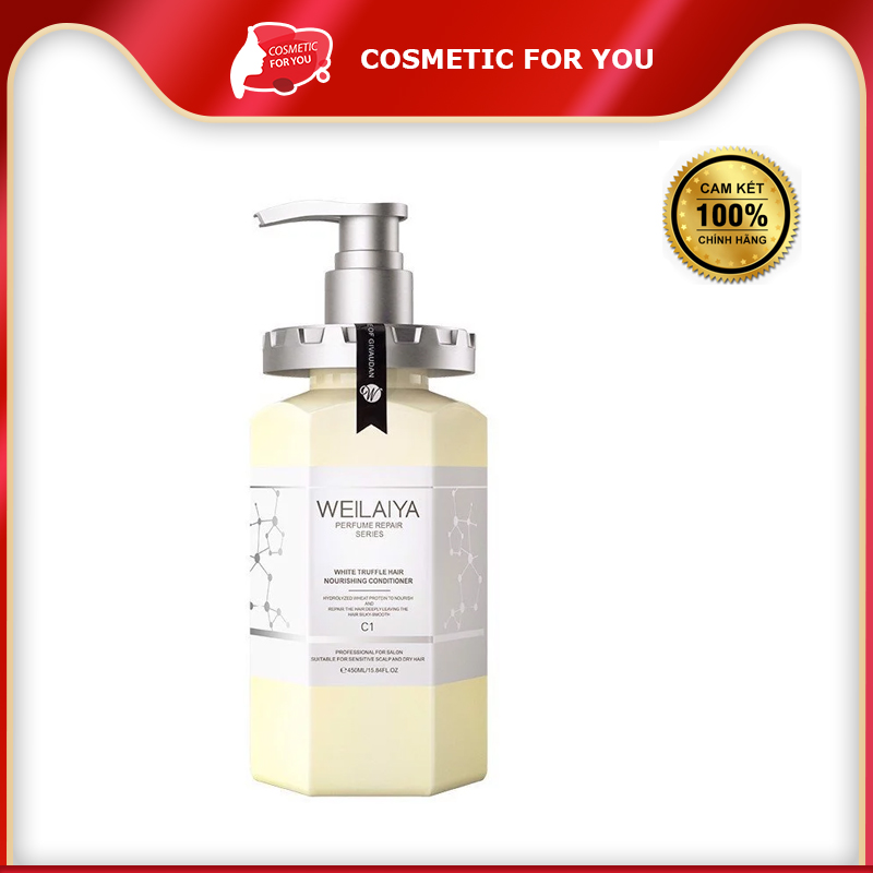 Dầu Xả Weilaiya Phục Hồi Đa Tầng Từ Nấm Truffle Trắng White Truffle Hair Nourishing Conditioner 450ml