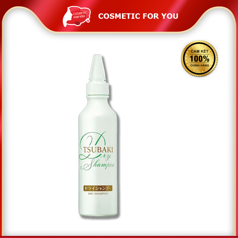 Dầu Gội Khô Giúp Tóc Sạch Thoáng Tức Thì Tsubaki Dry Shampoo 180ml