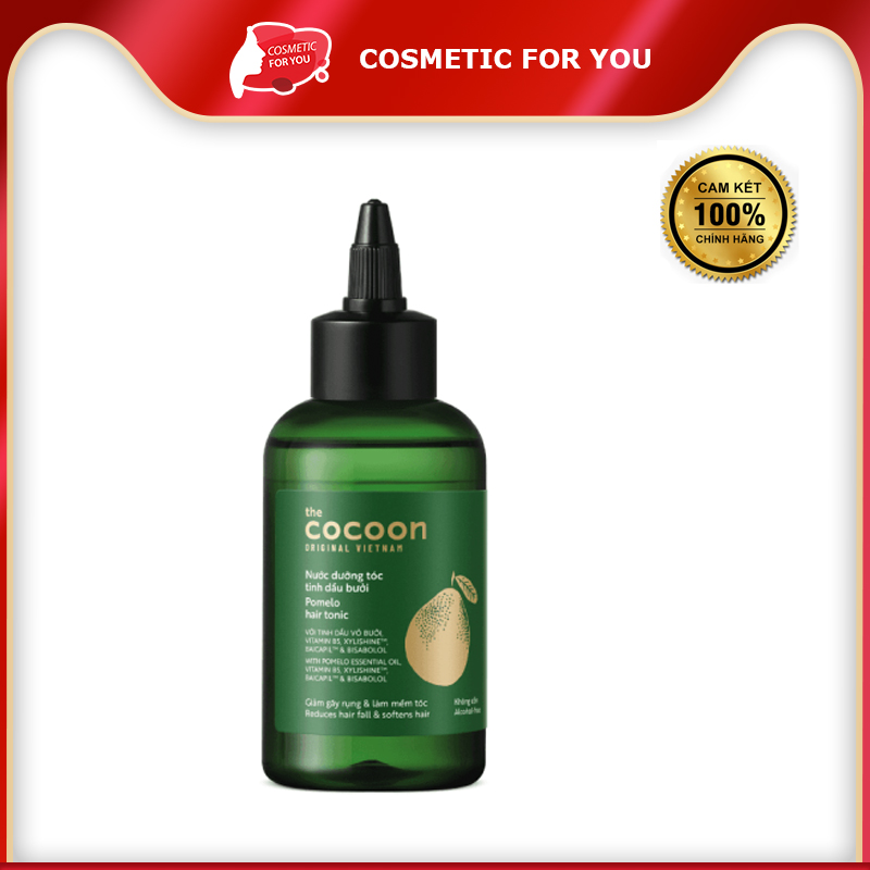 Nước Dưỡng Tóc Tinh Dầu Bưởi Cocoon Pomelo Hair Tonic 140ml