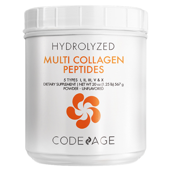 Bột Collagen Trẻ Hóa Da Code Age Hydrolyzed Multi Collagen Peptides Powder