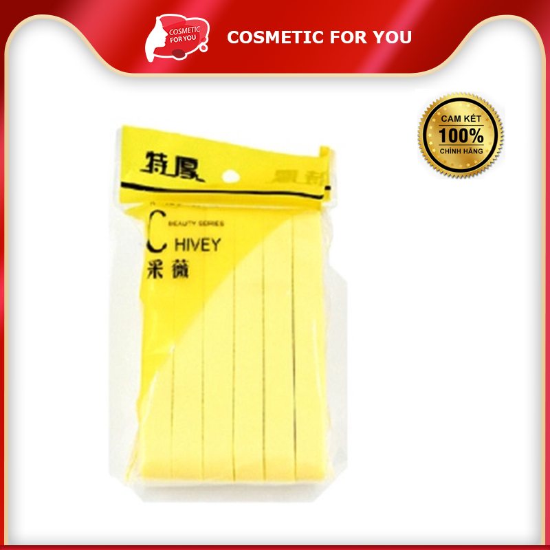 Bông Mút Nở Rửa Mặt Chivey 12 Cái