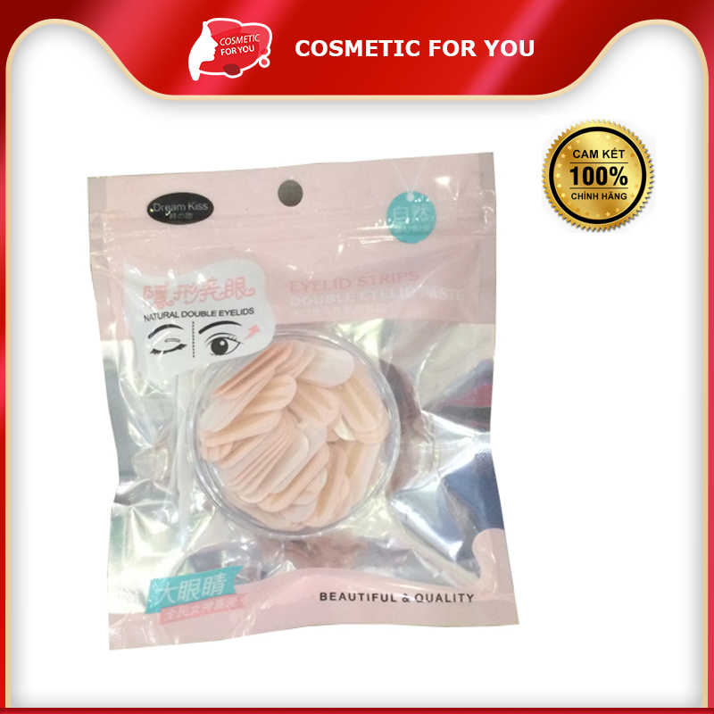 Hộp Kích Mí Kèm Cây Gắn Dream Kiss Eyelid Strips DK5592 (150 Miếng)
