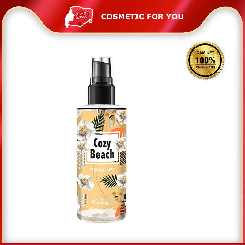 Xịt Thơm Toàn Thân Malissa Kiss Sunshine Perfume Body Mist #Cozy Beach
