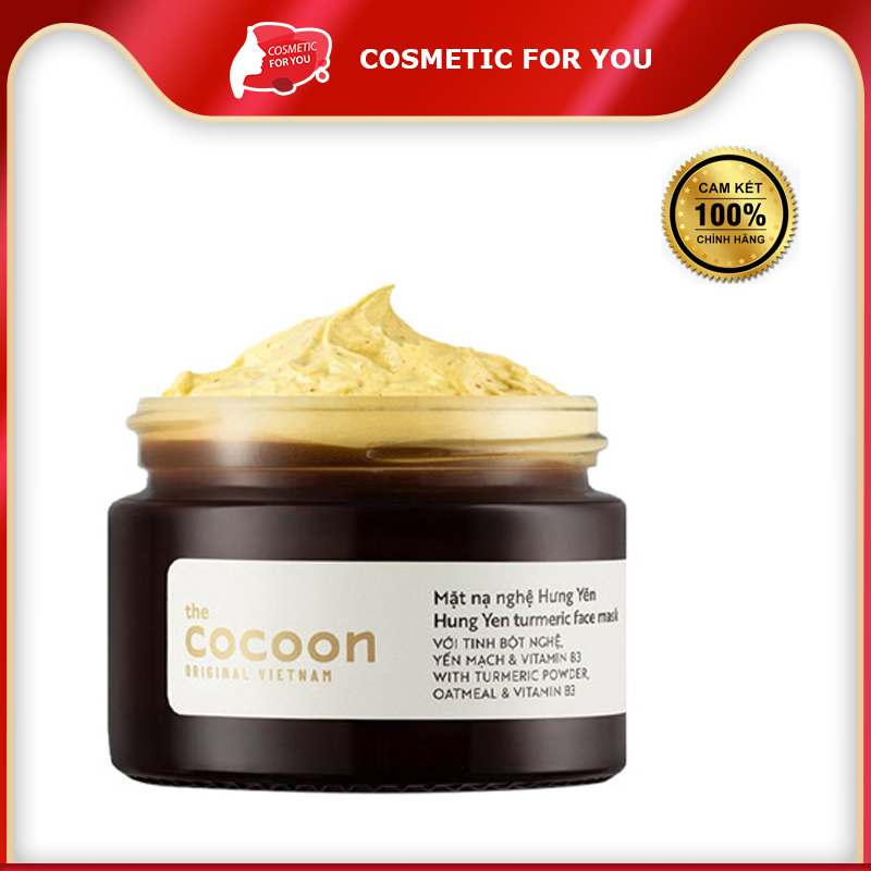 Mặt Nạ Nghệ Hưng Yên Giúp Da Rạng Rỡ Mịn Màng Cocoon Hung Yen Turmeric Face Mask 30ml