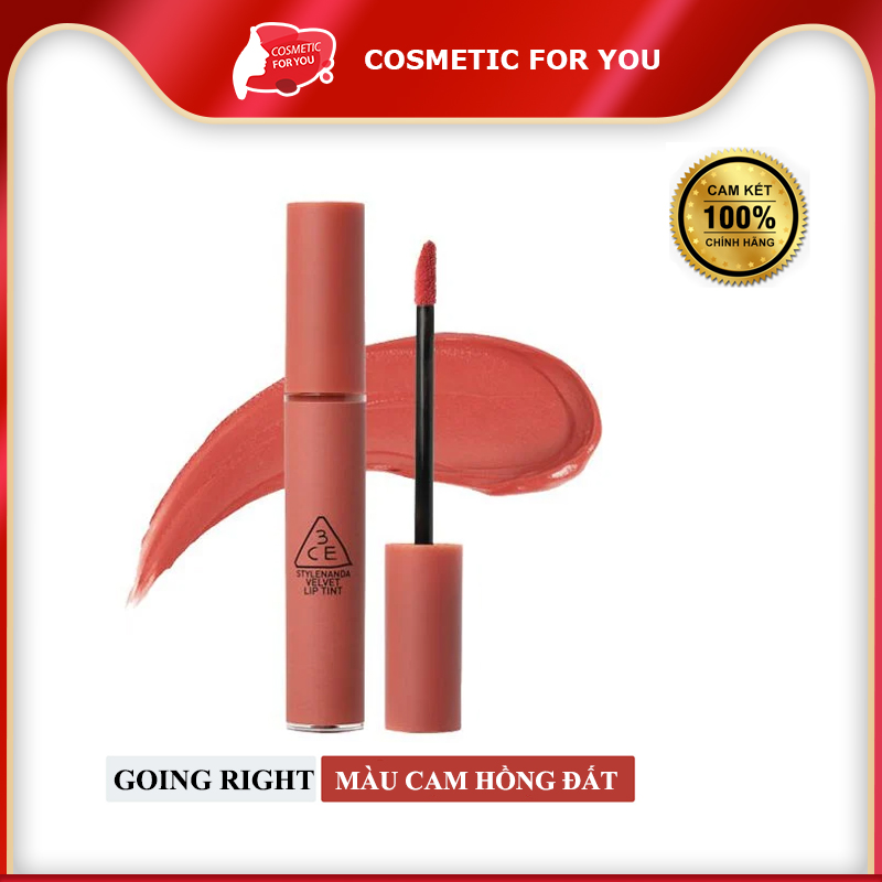 Son Kem Lì 3CE Velvet Lip Tint 4g #Going Right